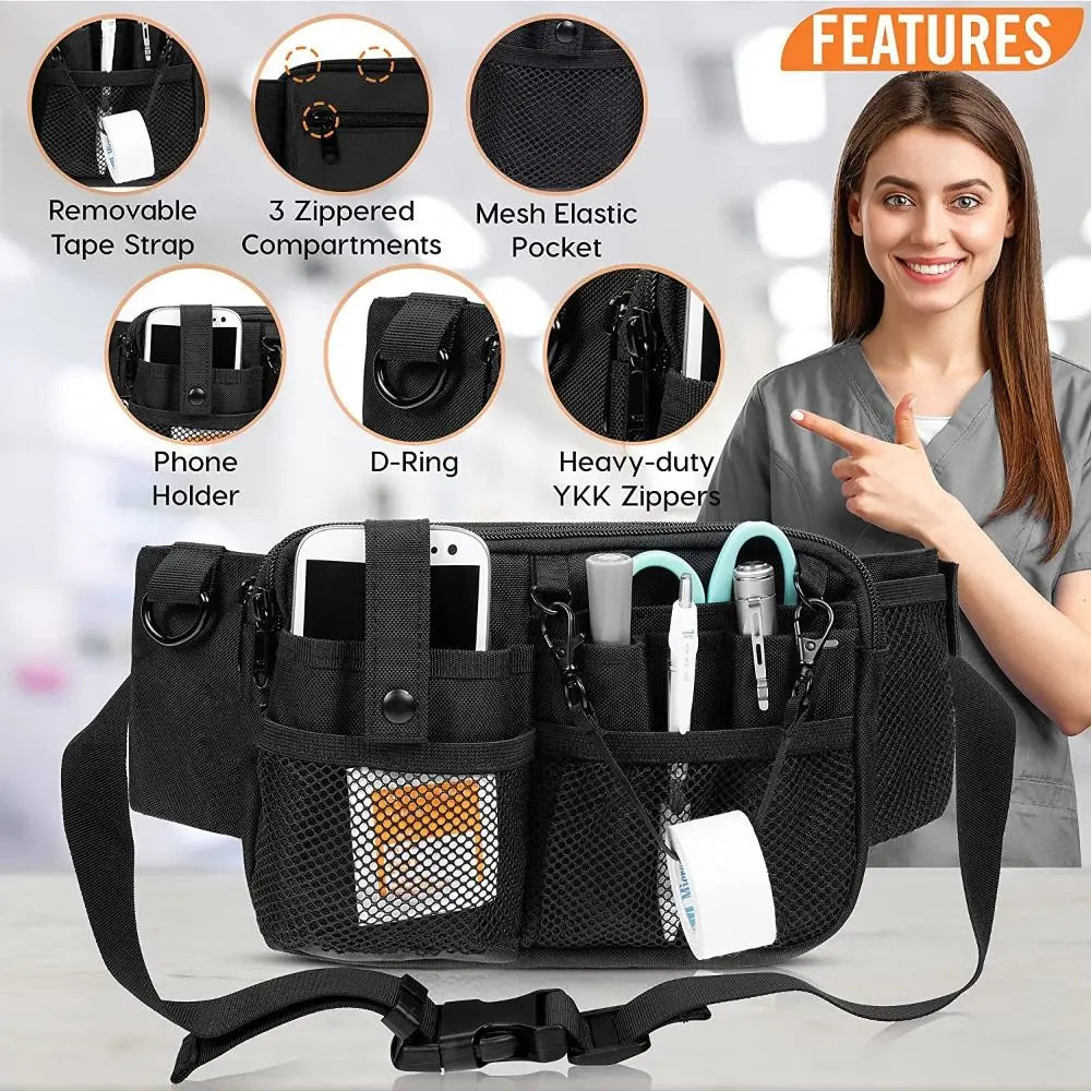 🎒 Nurse Fanny Pack (Large Capacity)