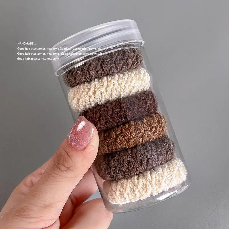 🧷 Seamless Hair Ties (High Elastic)