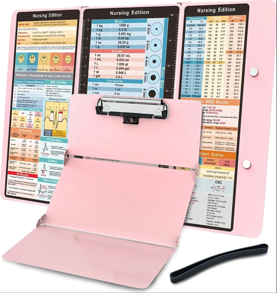 🩺 Nursing Clipboard (Foldable Aluminum)