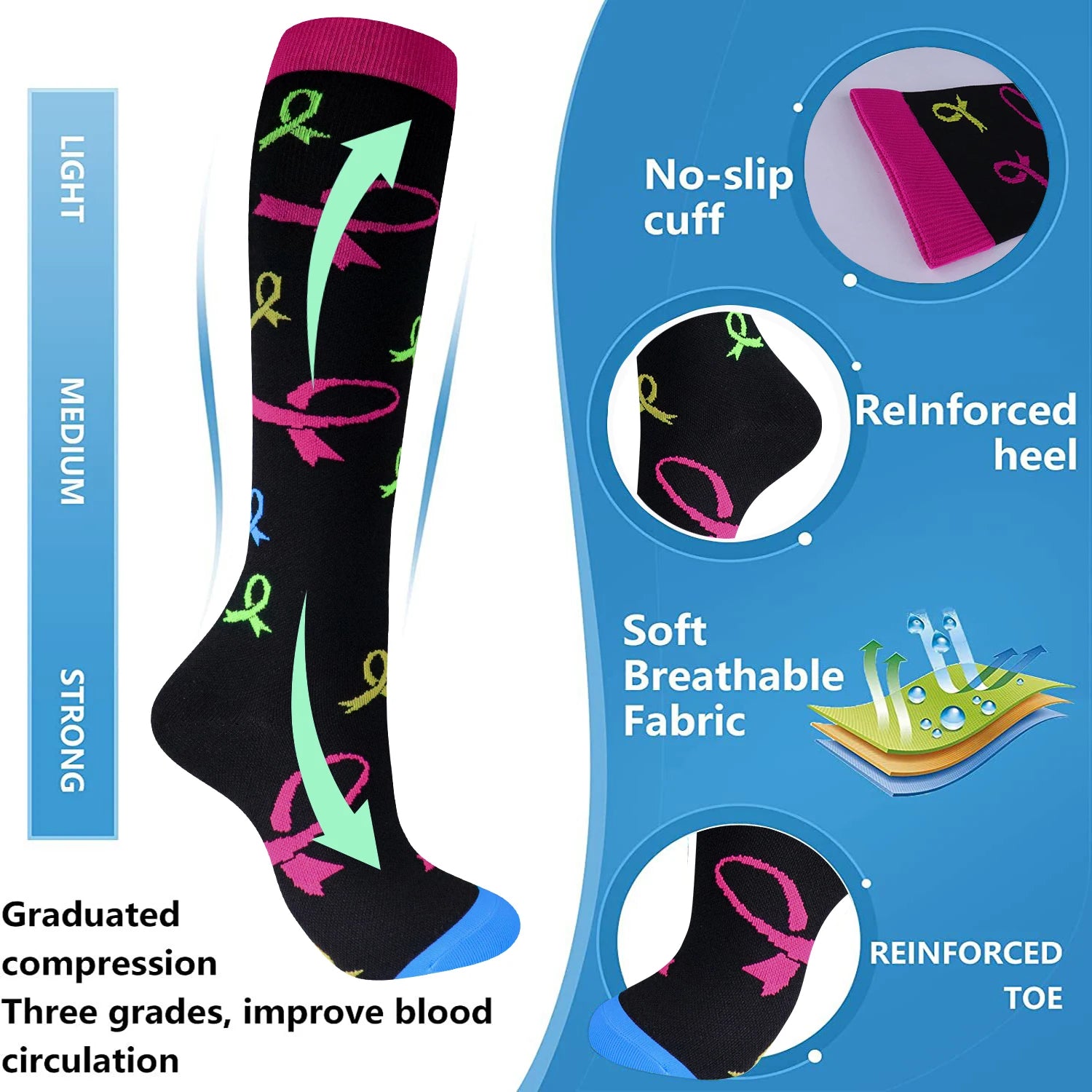 🧦 Compression Socks for Nurses