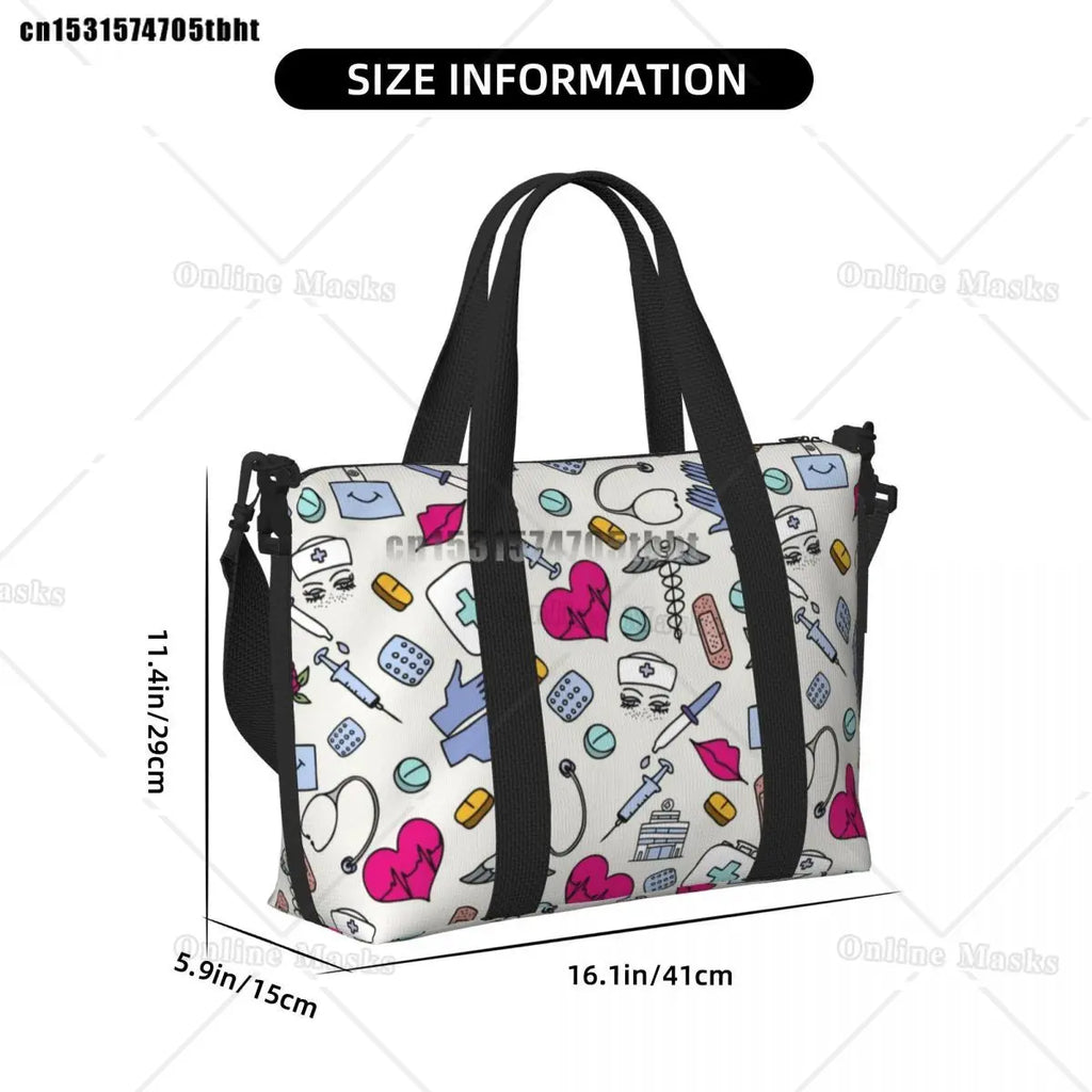 👜 Nurse Essentials Tote Bag
