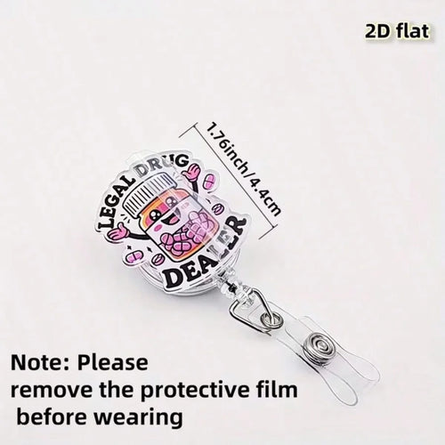 Medical Badge Reel (Acrylic)