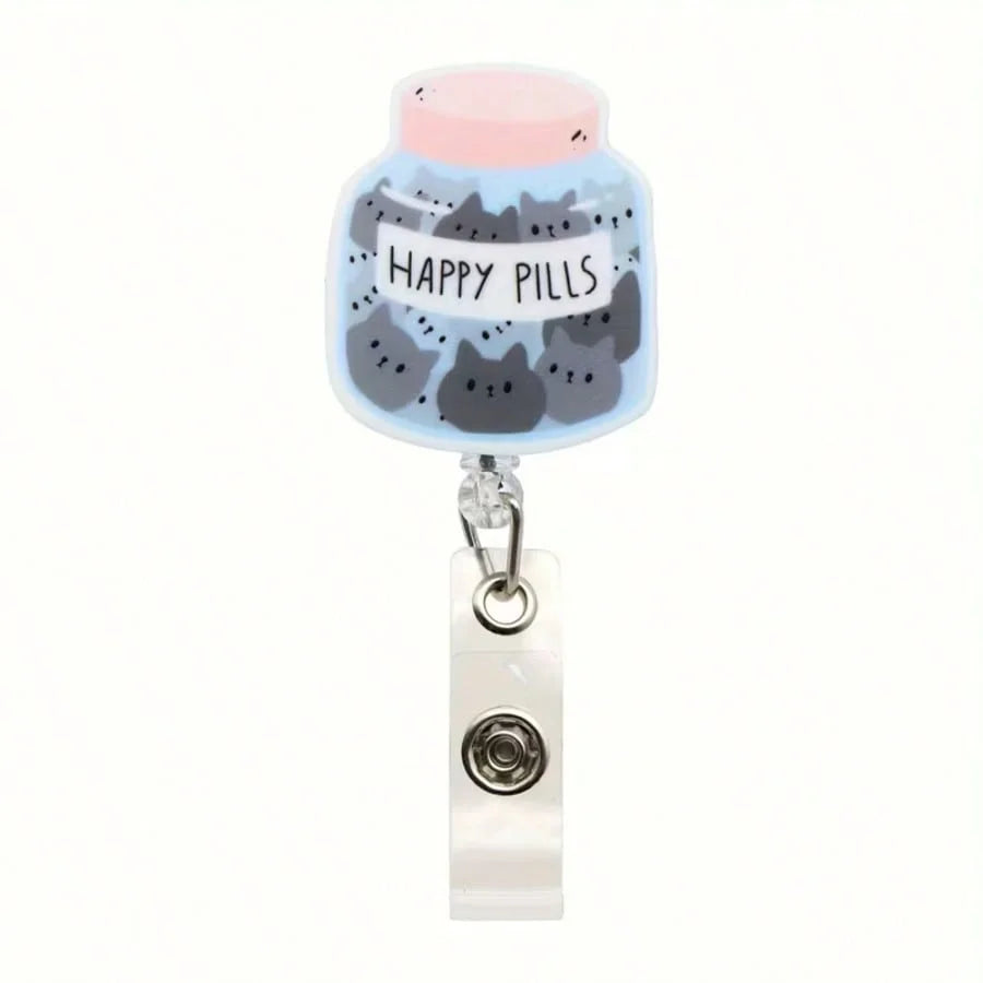 💖 Cute Medical Badge Reel (Acrylic)