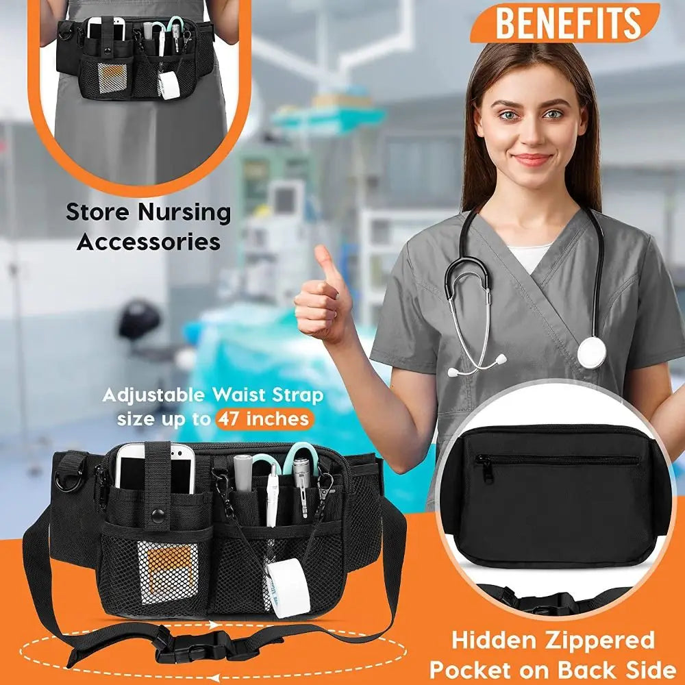 🎒 Nurse Fanny Pack (Large Capacity)