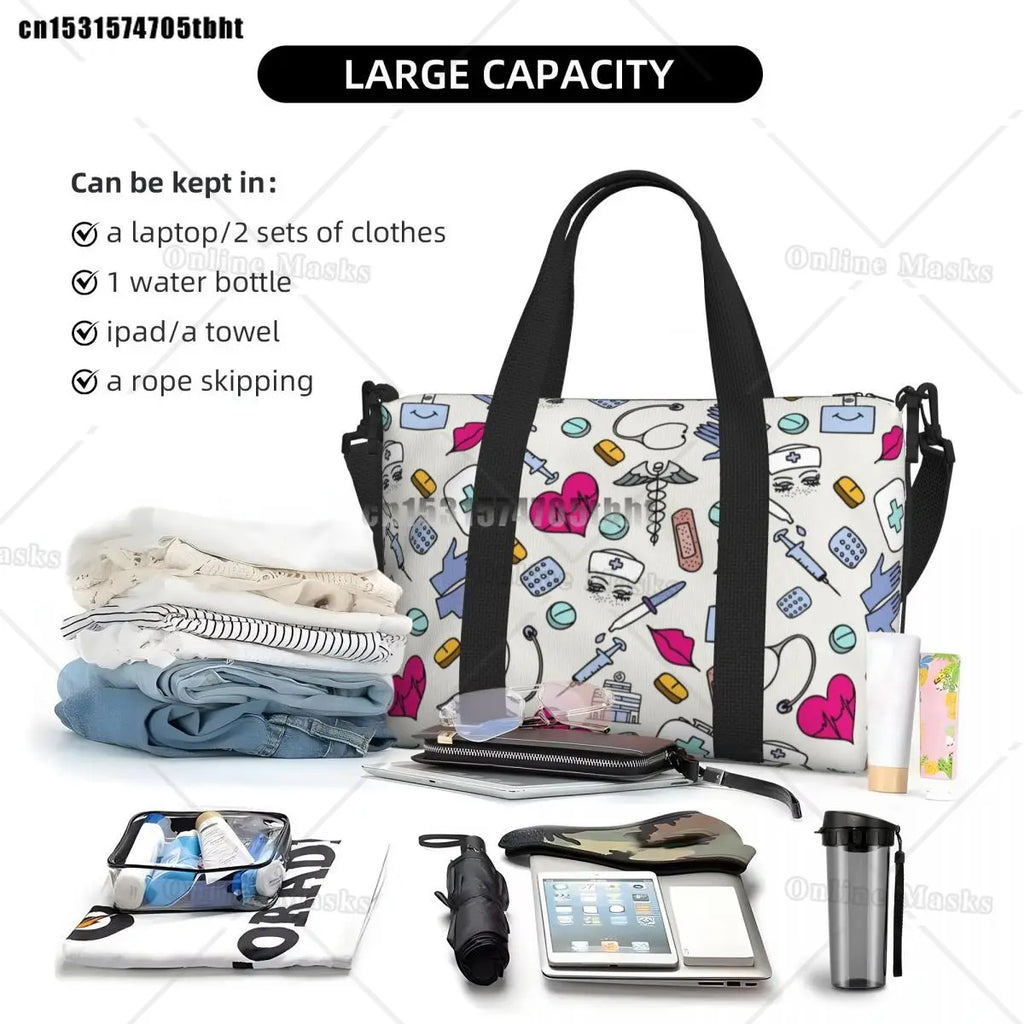 👜 Nurse Essentials Tote Bag