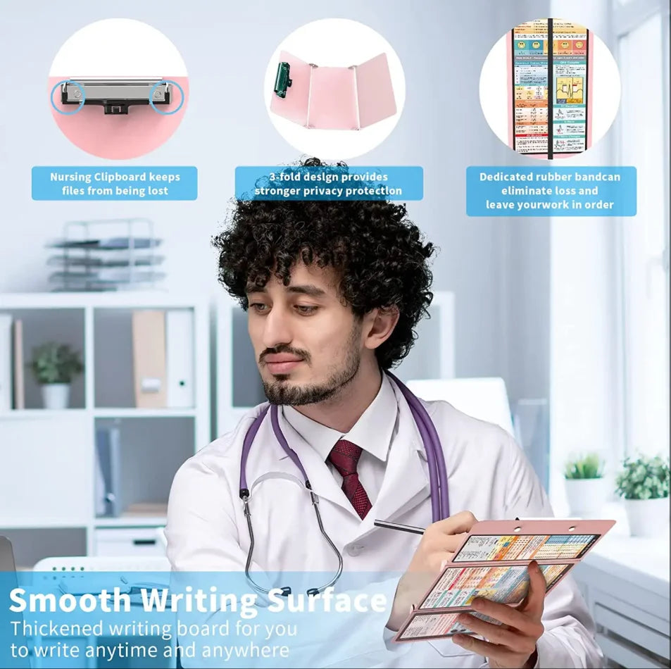 🩺 Nursing Clipboard (Foldable Aluminum)